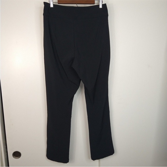 Good American The Exec Pants Womens Size 3 L Black  Ankle-Zip Stretch High Rise - Picture 6 of 9